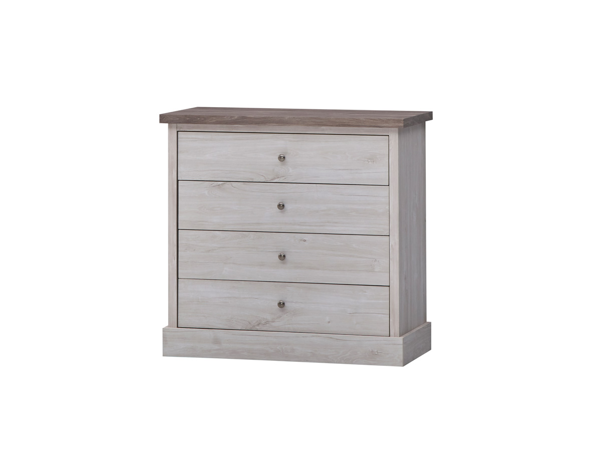 Commode-4-tiroirs-Eline-decor-bois-autum-white-oak-Oosterlynck