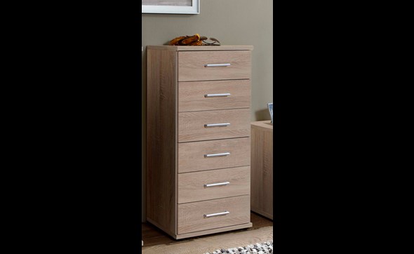 Commode-6-tiroirs-Osaka-decor-chene-46cm-Wimex