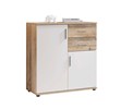 Commode-Bobby-36-104-decor-bois-old-style-hell-blanc-Bega