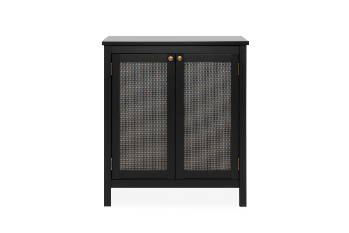 Commode-Cordoba-01A-melamine-noir-front-Finori