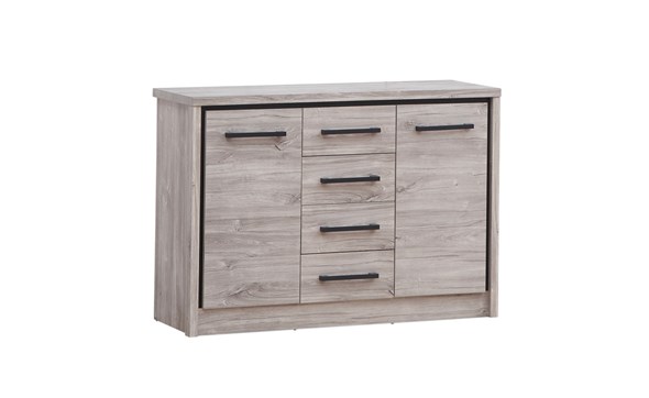 Commode-Elias-decor-bois-chene-2p-4t-Oosterlynck