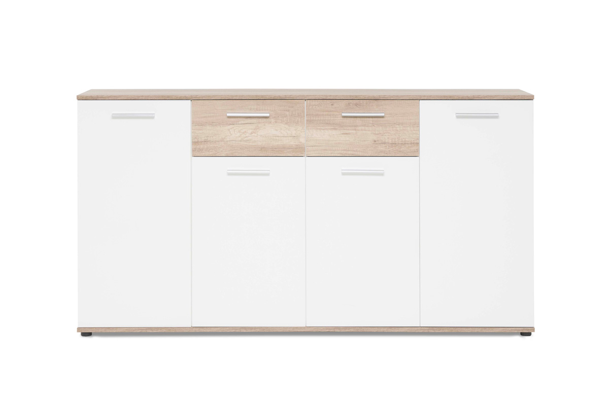 Commode-Jacky-3-decor-artisan-oak-chene-blanc-160cm-front-Finor
