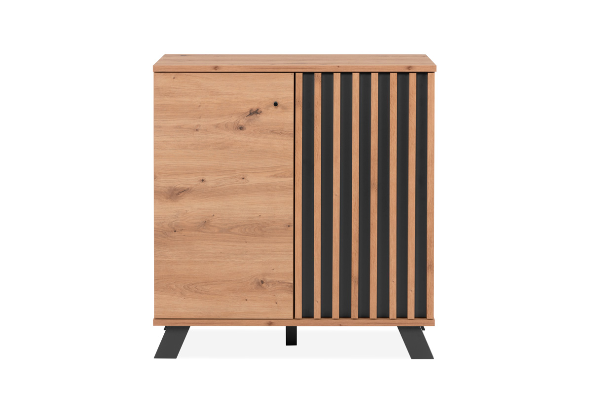 Commode-Medan-01D-melamine-mdf-artisan-oak-anthracite-front-Finori