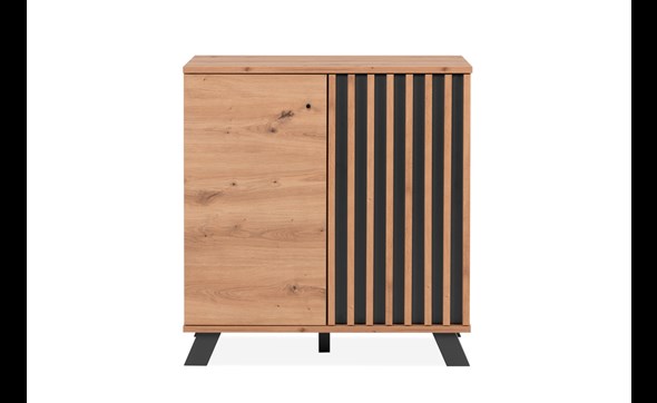 Commode-Medan-01D-melamine-mdf-artisan-oak-anthracite-front-Finori