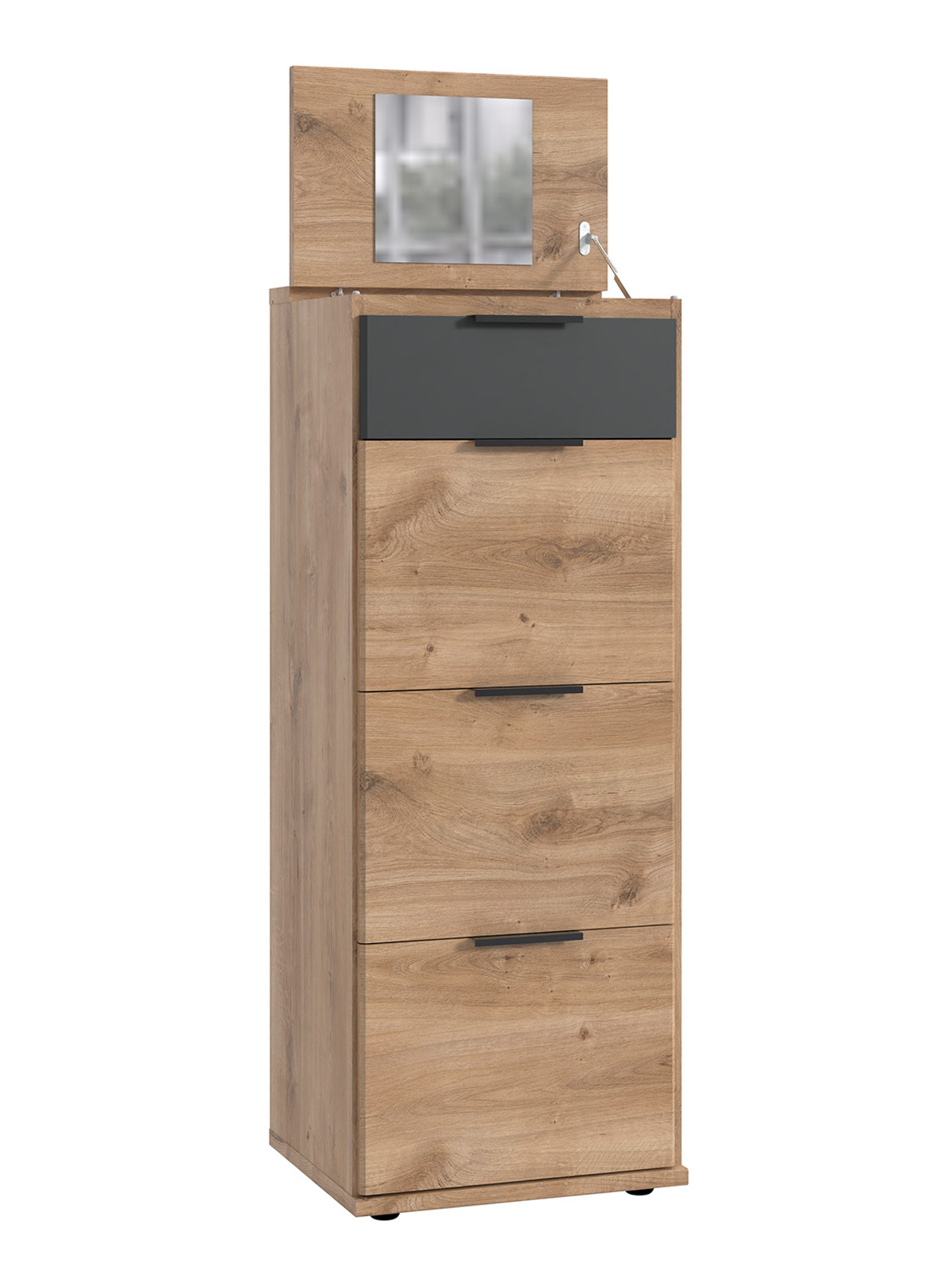 Commode-Texel-J24-232-decor-chene-anthracite-Wimex