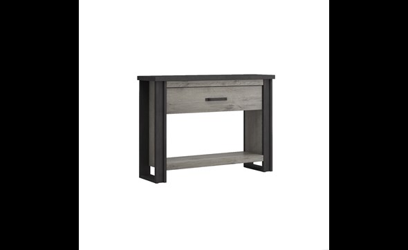 Console-Baxter-decor-bois-chene-gris-119cm-N°49-Sciae