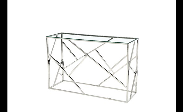 Console-Madagascar-3140-3-Silver-120cm-Rousseau