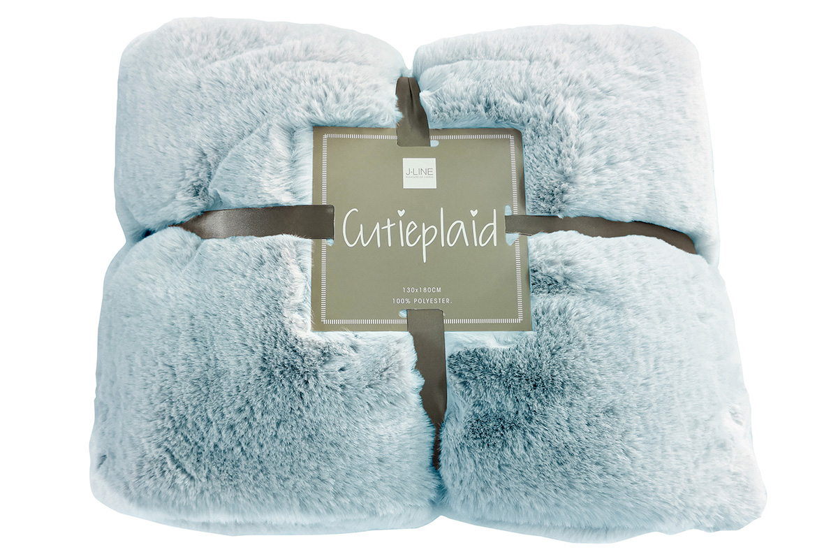 Plaid-Cutie-88552-polyester-lichtblauw-Jolipa