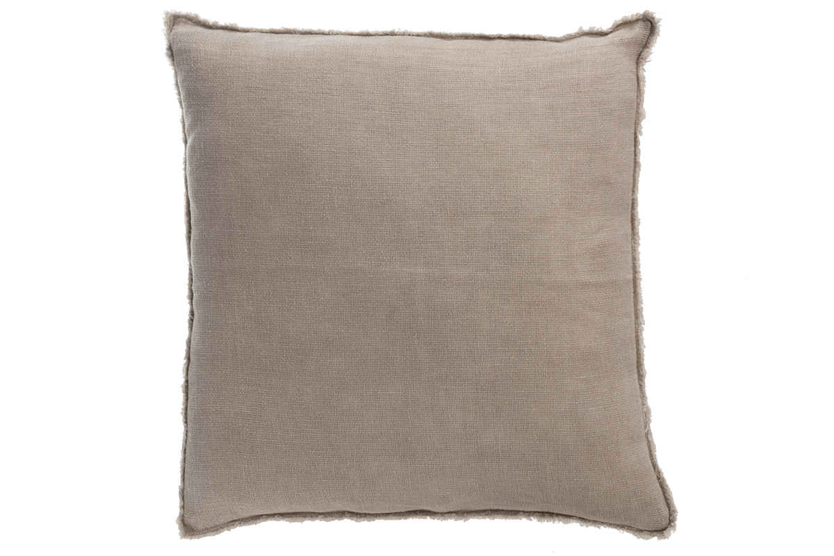 Coussin-Délavé-Lin-83342-Marron-Clair-01-Jolipa