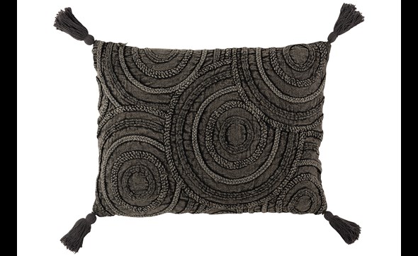 Coussin-cercles-coton-rectangle-gris-fonce-12898