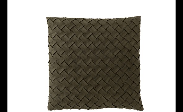 Coussin-tisse-polyester-vert-12980