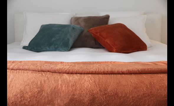 Couvre-lit-Microfibre-Grand-Luxe-8833-Cognac-Vandersickel