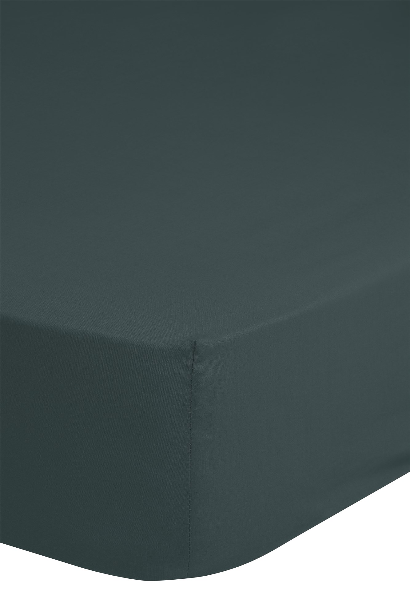 Draps-housse-Dark-Green-0200-90-100x200-good-morning-Muller