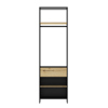 Dressing-ouverte-Mimizan-decor-helvezia-chene-63cm-front-penderie-1H3C601-Gautier