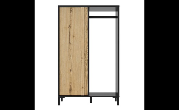 Dressing-ouverte-Mimizan-decor-helvezia-chene-75cm-front-1H3C230-Gautier