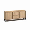 Dressoir-2-portes-2-tiroirs-Naturel-millenium-oak-nature-K545-DR2-215cm-Meubar