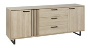 Dressoir-220cm-Faro-bois-chene-sable-Neyt