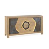 Dressoir-3 portes-195 cm-Minerale-214101-chene brosse-ceramique brun-01-Girardeau