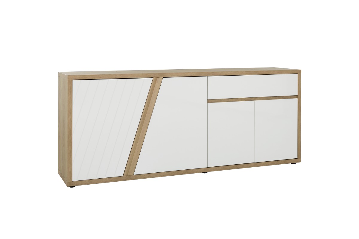 Dressoir-4 portes-Epura-1J2Y514-Chene silva-01-Gautier