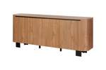 Dressoir-4 portes-Valerio-Noyer clair-01-Bauwens