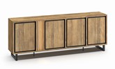 Dressoir-4-portes-Luma-old-teak-elegant-black-K672-DR6-233cm-Meubar