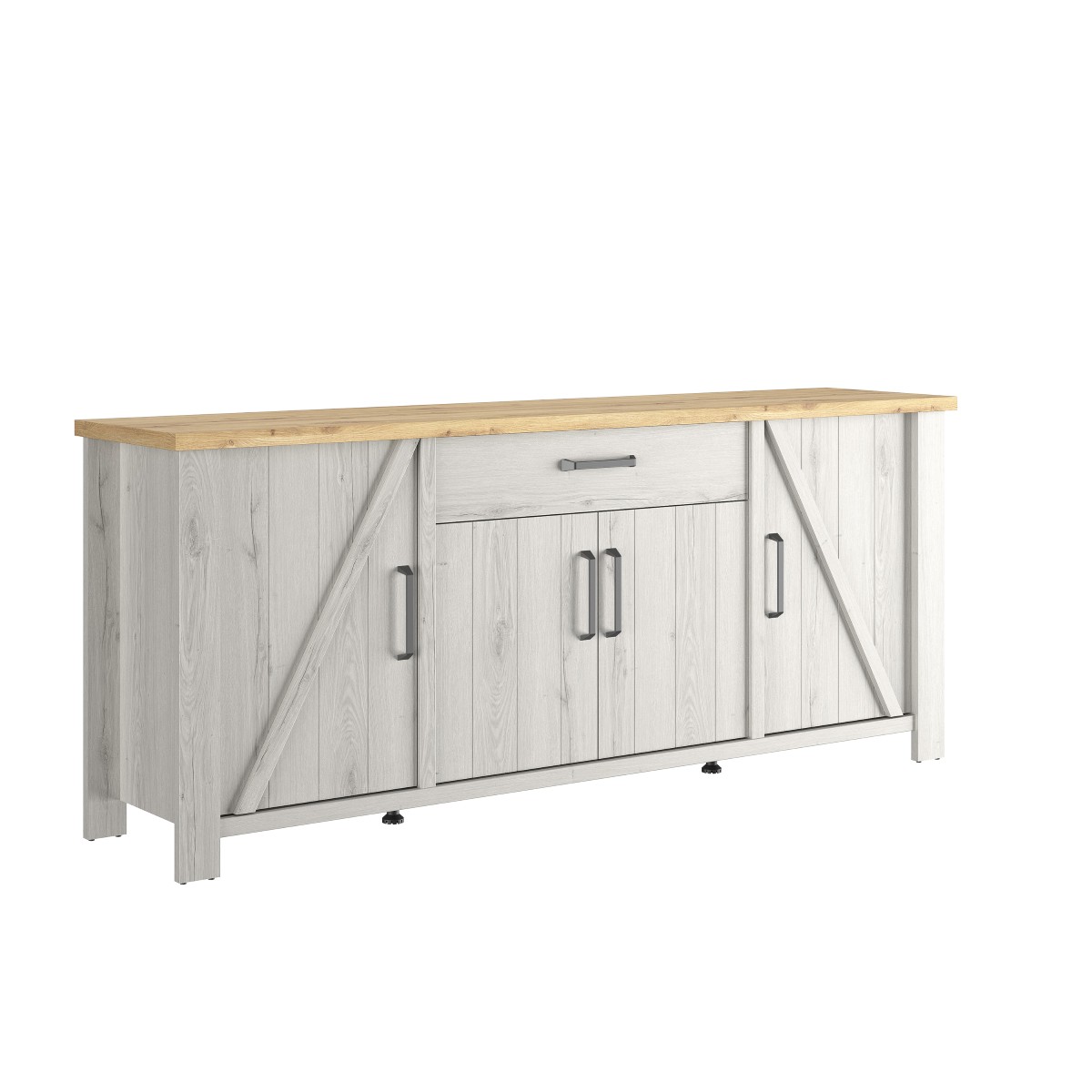 Dressoir-4P-1T-Sequoia-1J3R504-Chene-Helvezia-Blanchi-01-Gautier