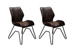Ensemble-2-chaises-4140_40-simili-cuir-brun-Zijlstra