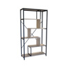 Etagere-bibliotheque-BS-N2338-melamine-metal-Comodi-Living
