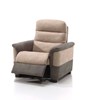 Fauteuil-Cara-tissu-mozart-beige-mozart-elephant-relax-electrique-Comodi-Sofa