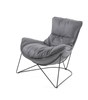Fauteuil-Sunday-tissu-gris-Comodi-Sofa