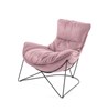 Fauteuil-Sunday-tissu-rose-Comodi-Sofa