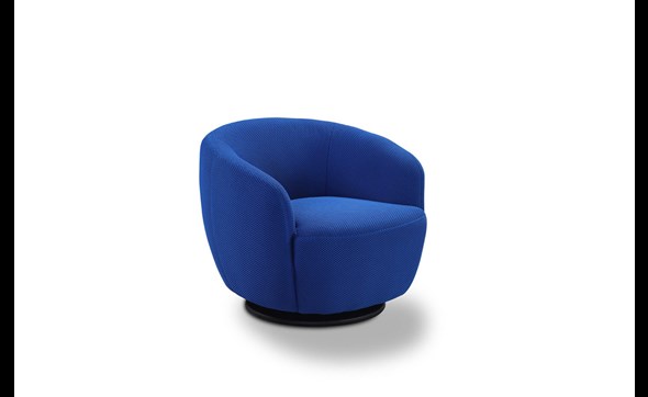 Fauteuil-appoint-pivotant-Kianna-tissu-bleu-Comodi-Sofa