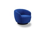 Fauteuil-appoint-pivotant-Kianna-tissu-bleu-Comodi-Sofa