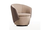 Fauteuil-pivotant-Caline-tissu-brun-catC-Colo-taupe-catC-Cahar-elephant-75cm-Hima