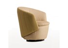 Fauteuil-pivotant-Caline-tissu-jaune-catB-bicas-yellow-catA-abron-yellow-75cm-Hima