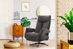 Fauteuil-relax-8001-tissu-cat-2-Jeep-2862-anthracite-close-Hjort-Knudsen