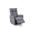 Fauteuil-relax-lift-Pulver-tissu-silver-Comodi-Sofa
