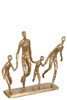 Figurine-famille-16229-resine-or-Jolipa
