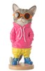Figurine-fashion-chat-50088-resine-multicolore-Jolipa-01