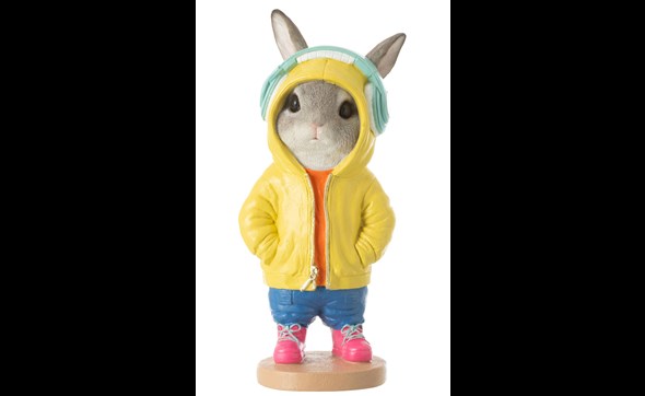 Figurine-fashion-lapin-50086-resine-multicolore-Jolipa-01