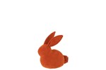 Figurine-lapin-2702-mat-velours-orange-S-Jolipa