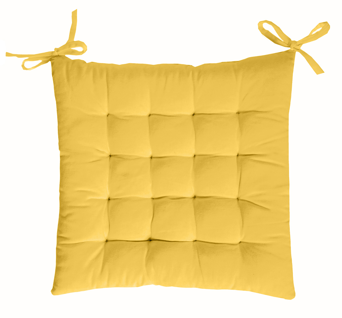 Galette-de-coussin-Uni-yellow-Mistal-Home