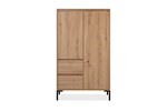 Highboard-Korsika-53A-artisan-oak-frontal-Finori