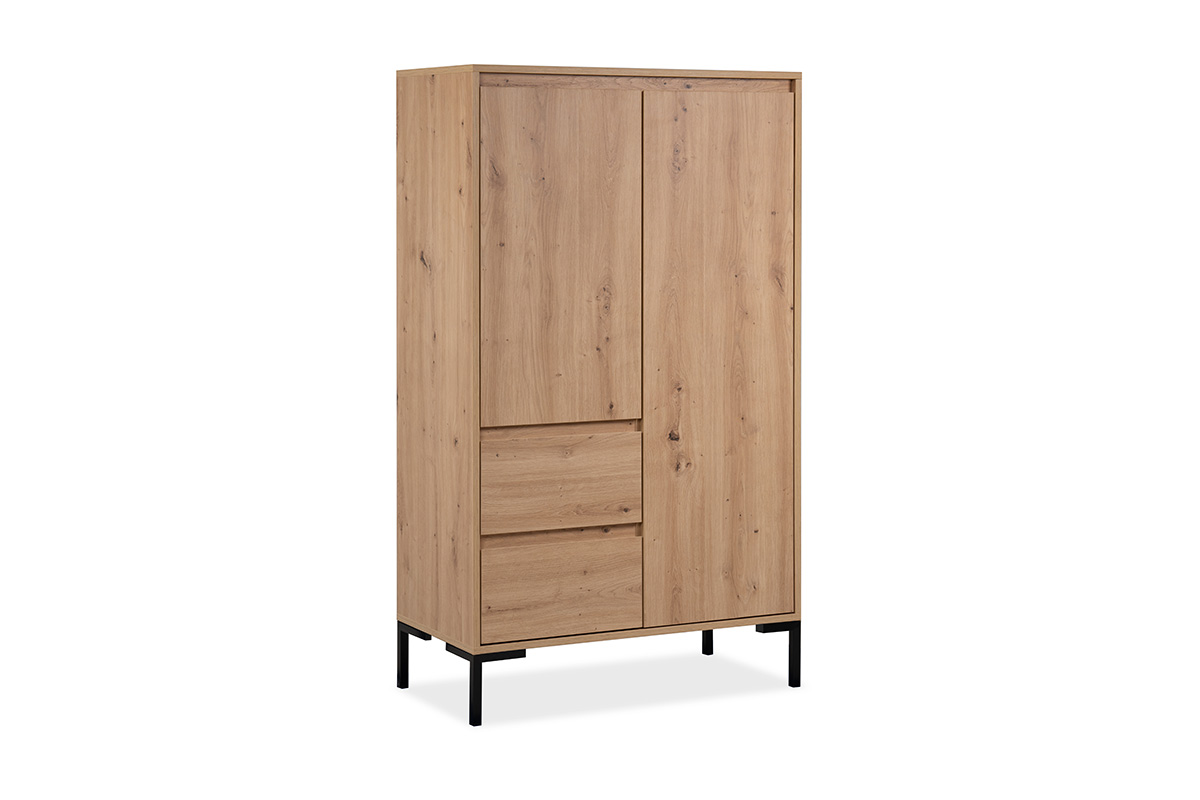 Highboard-Korsika-53A-artisan-oak-perspective-Finori