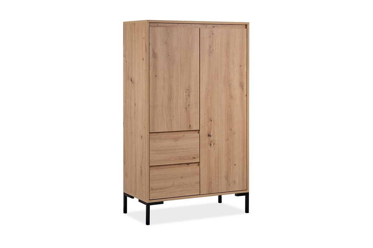 Highboard-Korsika-53A-artisan-oak-perspective-Finori