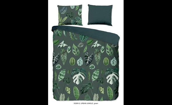 Drap-housse Good Morning stretch - 90/100x200 - dark green