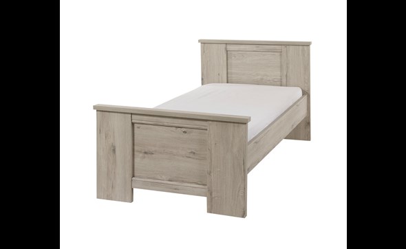 Lit-1-personne-Kent-decor-bois-chene-millenium-gris-clair-K540-LB090-90cm-Meubar