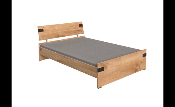 Lit-1-personne-Liverpool-decor-bois-chene-poutre-140x200cm-291-Wimex