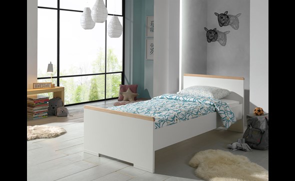 Lit-1-personne-London-melamine-blanc-decor-chene-90cm-ambi-Vipack