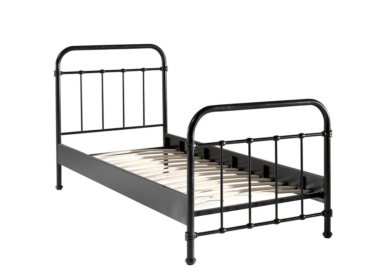 Lit-1-personne-New-York-metal-noir-90cm-detourer-NYBE9018-Vipack